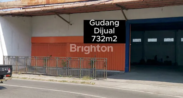 image MAYJEND SUNGKONO GRESIK GUDANG SIAP PAKAI LUAS DEKAT JALAN TOL (5)