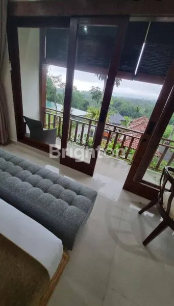 image VILLA EXCLUSIVE DENGAN LUAS TANAH LEBIH DARI 1 HEKTARE. VIEW GUNUNG, SANGAT TENANG, DIKELILINGI KEBUN DAN SAWAH, SUASANA PEDESAAN YANG SEJUK & ASRI. FULLY FURNISHED, TERDIRI DARI 11 VILLA LENGKAP DENGAN RESTORAN DI DALAM AREA VILLA (5)