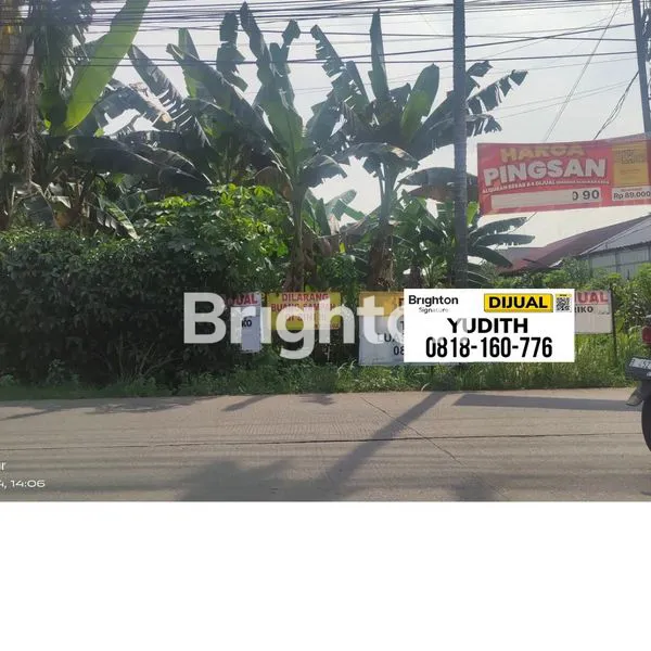 TANAH KOMERSIL KAMPUNG SAWAH