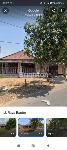 RUMAH 1 LANTAI JLN. RAYA BANTER BENJENG GRESIK