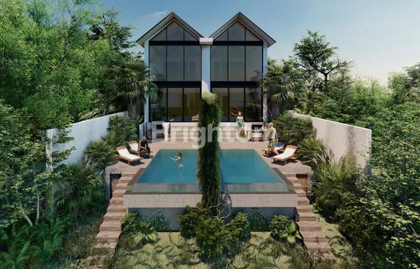 image VILLA GRESS FULL FURNISH DENGAN RIVER VIEW DI CANGGU  (2)