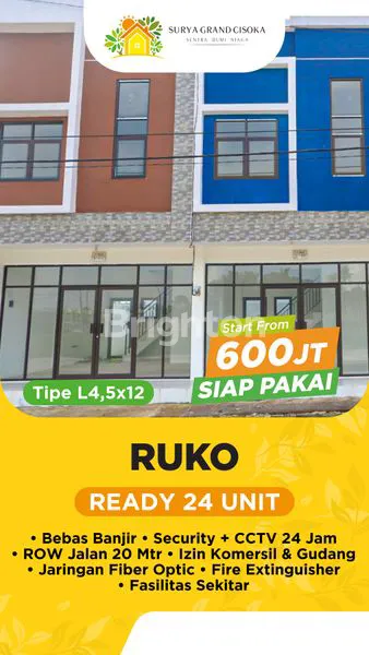 KANTOR DAN RUKO MODEREN DI CISOKA