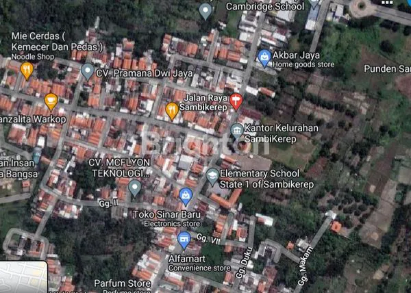 image TANAH SAMBIKEREP LOKASI STRATEGIS SANGAT COCOK UNTUK BUKA USAHA (2)