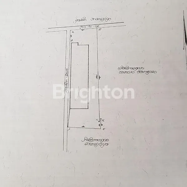 HITUNG TANAH RUMAH TRUNOJOYO PUSAT KOTA  JEMBER