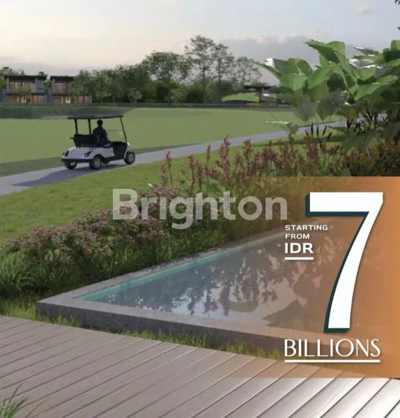 image VILLA MEWAH FULL FURNISH DENGAN VIEW LAPANGAN GOLF (5)