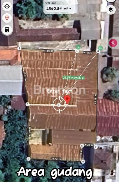 GUDANG LUAS DAN BERSIH BANGET HARGA MIRING  DI TENGAH KOTA TULUNGAGUNG READY PAKAI BOSSQU