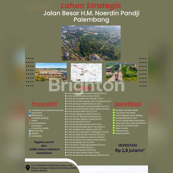 image LAHAN 12 HEKTAR DI JALAN BARU BANDARA PALEMBANG (2)