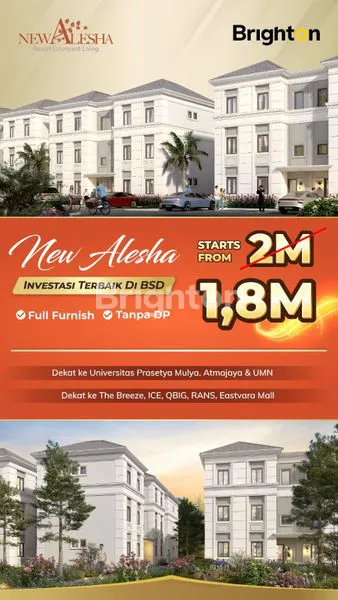 image NEW ALESHA RESORT COURTYARD LIVING BSD TANGERANG (2)