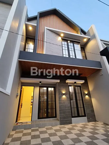 image NGGA RIBET RENOV, LANGSUNG BERES!! LANGSUNG MASUK!! RUMAH SUTOREJO GRESS BARU DESAIN MODERN SCANDINAVIAN.  (1)