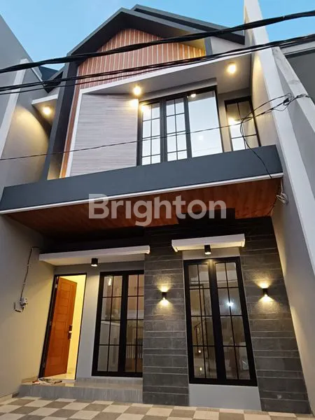 image NGGA RIBET RENOV, LANGSUNG BERES!! LANGSUNG MASUK!! RUMAH SUTOREJO GRESS BARU DESAIN MODERN SCANDINAVIAN.  (3)