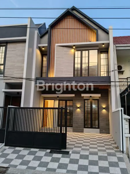 image NGGA RIBET RENOV, LANGSUNG BERES!! LANGSUNG MASUK!! RUMAH SUTOREJO GRESS BARU DESAIN MODERN SCANDINAVIAN.  (2)