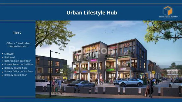 image DIJUAL RUKO TERBARU NORTH SQUARE DISTRICT KOTA WISATA CIBUBUR (3)