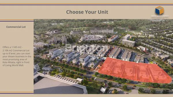 image DIJUAL RUKO TERBARU NORTH SQUARE DISTRICT KOTA WISATA CIBUBUR (8)