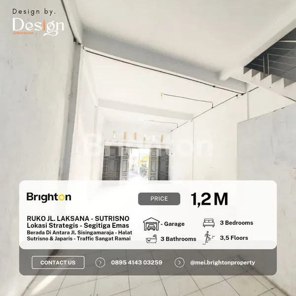 image RUKO JALAN LAKSANA SIAP BUKA USAHA DENGAN TRAFFIC YANG RAMAI DAN KAWASAN PADAT PENDUDUK (1)