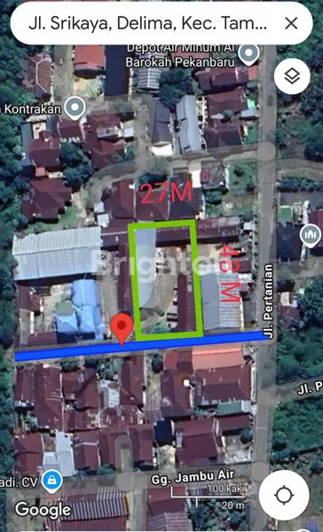 TANAH SUDAH PAGAR BETON DAN PINTU BESI