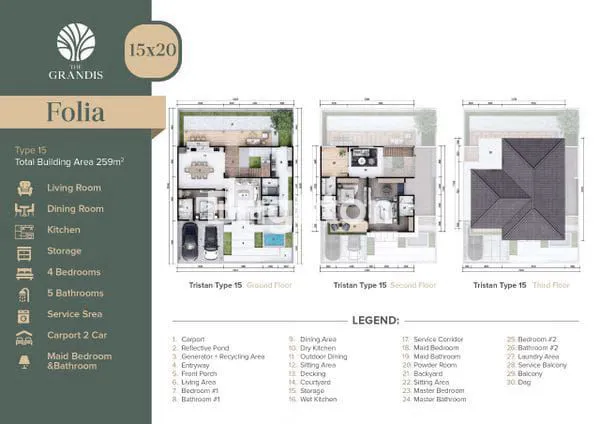 image PERUMAHAN GRANDIS BY ROYAL SUMATERA TYPE FOLIA (5)