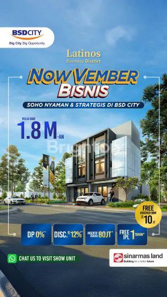 RUKO LATINOS BUSINESS DISTRICT SERPONG BSD