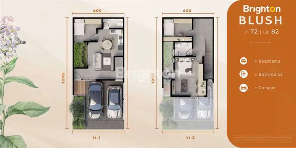 image HUNIAN TEREKSKLUSIF ANWA RESIDENCE CLUSTER BLUSH BINTARO TANGERANG (1)