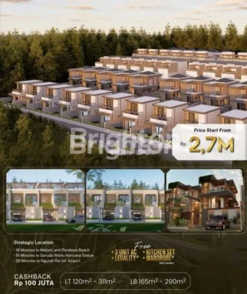 image VILLA EKSKLUSIF DENGAN OCEAN VIEW YANG SANGAT MEMUKAU DI NUSA DUA, BALI.﻿ ﻿ $ HARGA MULAI DARI 2.7M $ SHM 2 LANTAI BARU (1)