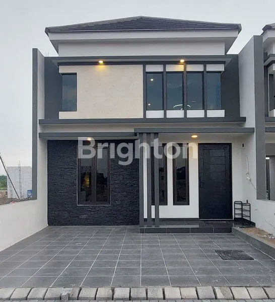 image TANPA DP, RUMAH BARUMODERN MINIMALIS HARGA TERJANGKAU AKSES DEKAT MERR (1)