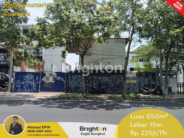 TANAH KAVLING NOL JALAN RAYA JEMURSARI SURABAYA