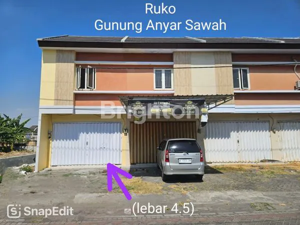 image RUKO SIAP PAKAI 900JT-AN GUNUNG ANYAR DEKAT POLTEK PELAYARAN UPN PURIMAS MERR 4.5X14 BANGUNAN 2 LANTAI ADA LAHAN PARKIR ROW JALAN 2 MOBIL AREA PADAT PENDUDUK BANYAK PERUMAHAN (3)