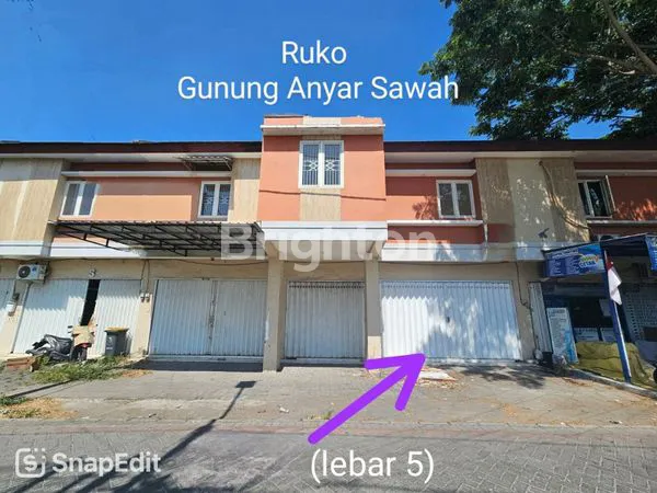 image RUKO SIAP PAKAI 900JT-AN GUNUNG ANYAR DEKAT POLTEK PELAYARAN UPN PURIMAS MERR 4.5X14 BANGUNAN 2 LANTAI ADA LAHAN PARKIR ROW JALAN 2 MOBIL AREA PADAT PENDUDUK BANYAK PERUMAHAN (1)