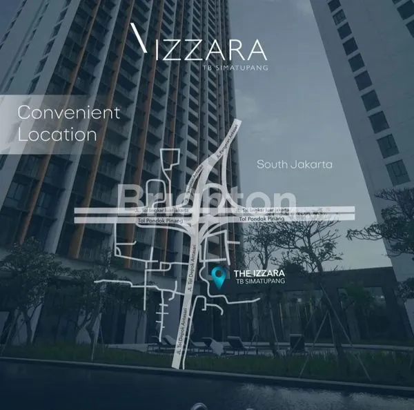 IZZARA APARTMENT TB SIMATUPANG, JAKARTA SELATAN