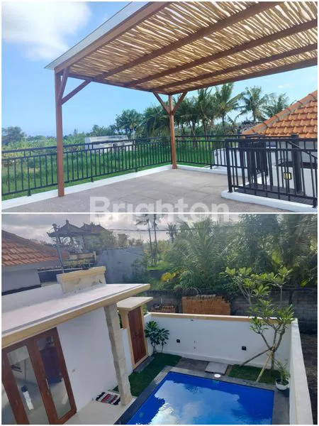 image BEAUTIFUL 2 BEDROOM VILLA IN SABA, EAST COAST BALI. RICE FIELD & SEA VIEWS.NEXT TO SABA BEACH, KERAMAS BEACH, RS KASIH IBU HOSPITAL, FLAMINGO BEACH CLUB, SABA HORSERIDING.  (3)