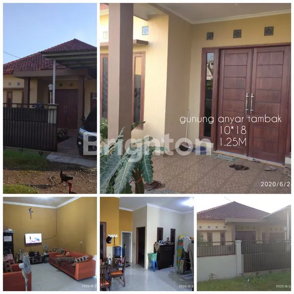 image GUNUNG ANYAR TAMBAK 1LANTAI DEKAT PONDOK CANDRA  (5)