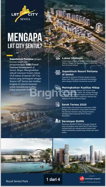 APARTEMEN STRATEGIS DAERAH SENTUL