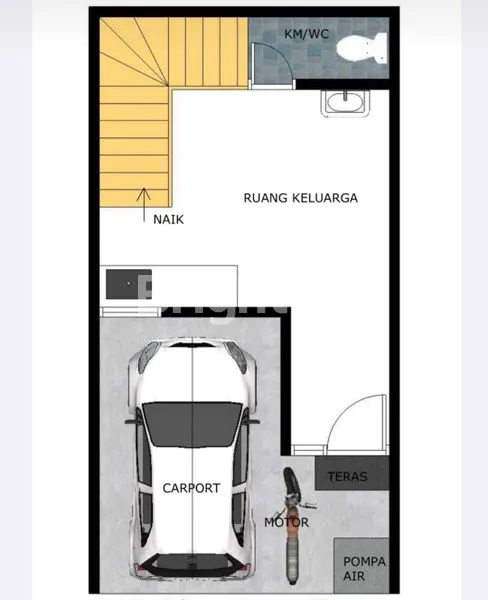 image DIJUAL CEPAT RUMAH MINIMALIS MODERN 2 LANTAI SIAP HUNI DI SURABAYA BARAT (6)