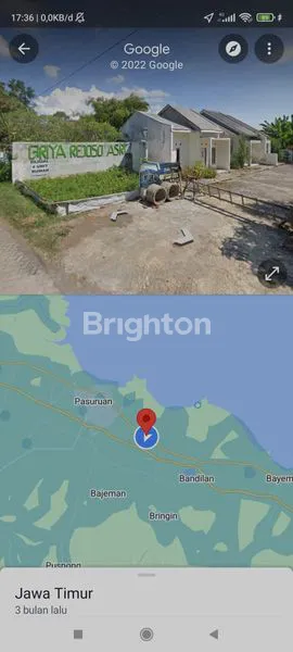 RUMAH 4 UNIT DI GRIYA REJOSO LOR PASURUAN JATIM LUAS 600 M2