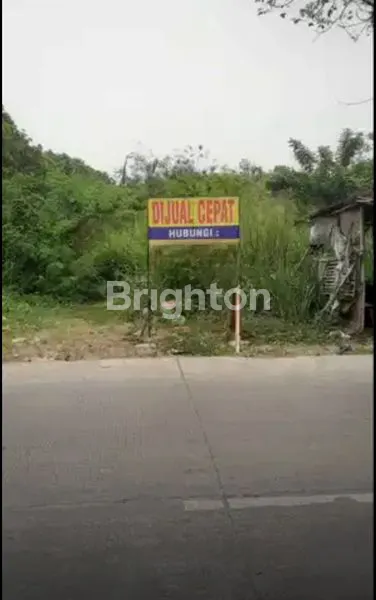 LAHAN DATAR PINGGIR JALAN UTAMA NEGLASARI