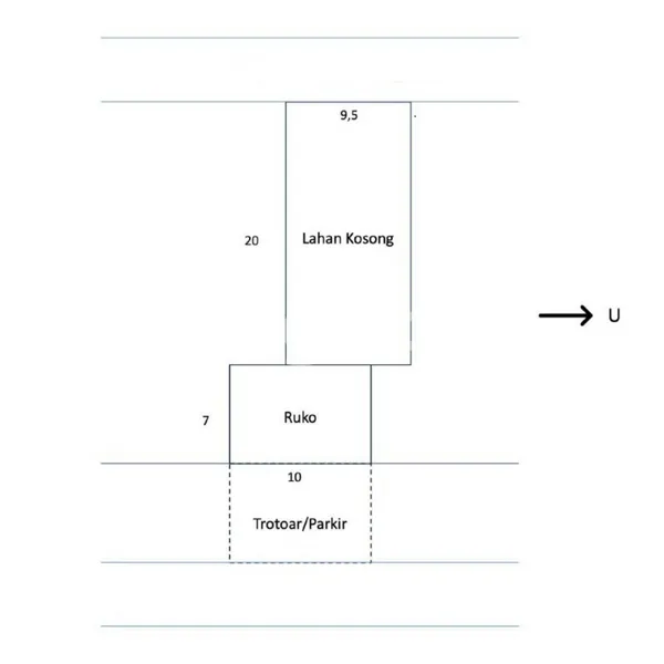 image RUKO 3 LANTAI STRATEGIS NOL JALAN RAYA MERR, MURAH HITUNG TANAH, COCOK UNTUK USAHA (8)