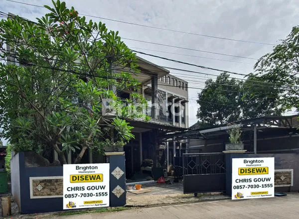 RUMAH 5KT FULL FURNISHED PINGGIR TOL DEKAT STASIUN CAKUNG PASAR CAKUNG BEKASI BARAT