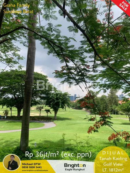 TANAH KAVLING GRAHA FAMILY GOLF VIEW SURABAYA BARAT
