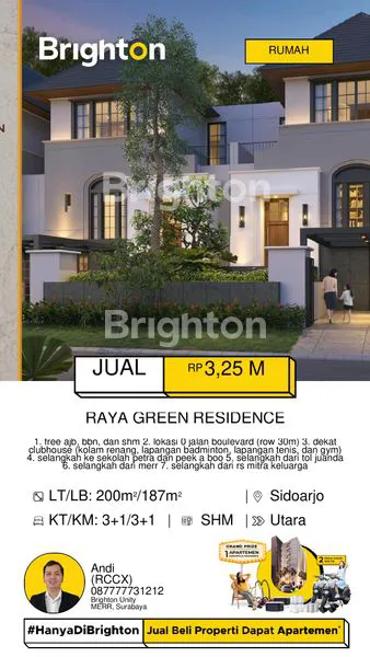 Gambar Property RUMAH 3 LANTAI DI PONDOK CANDRA