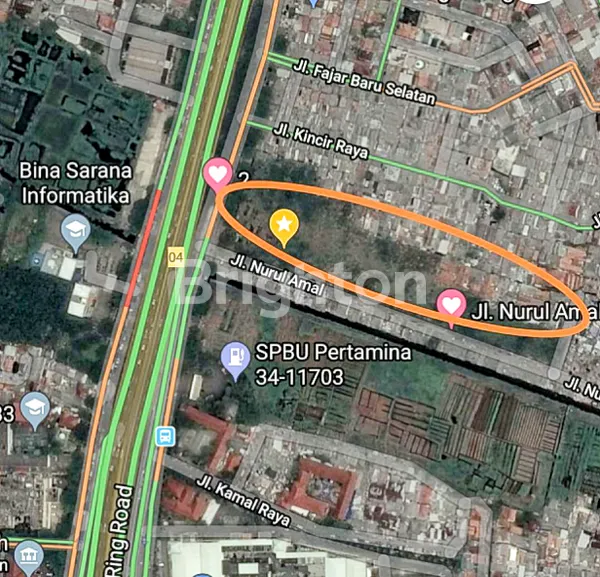 image TANAH CENGKARENG LUAS 16600 M2 DI LINGKAR LUAR CENGKARENG TIMUR JAKARTA BARAT SUDAH ADA IJIN IMB 1 SERTIPIKAT TANAH PADAT ZONA UNGU HANYA 500 METER DARI POLSEK CENGKARENG (4)