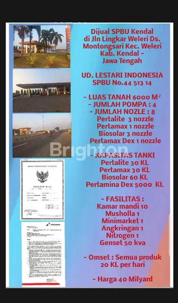 SPBU KENDAL JAWA TENGAH