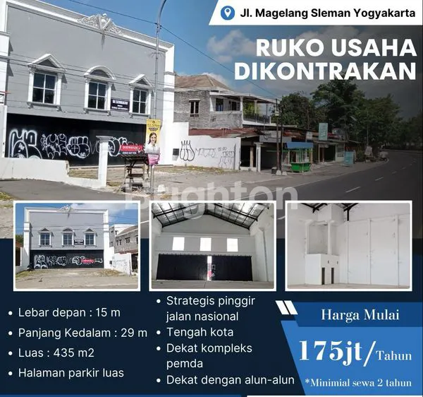 image RUKO DI KONTRAKKAN DI PINGGIR JALAN SLEMAN (1)