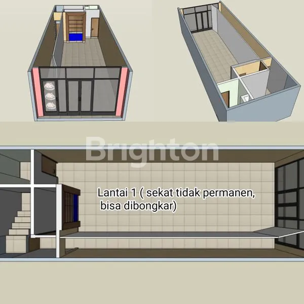 image DIJUAL/ DISEWAKAN CEPAT DAN MURAH RUKO 2,5 LANTAI DI KAWASAN METRO INDAH MALL (5)