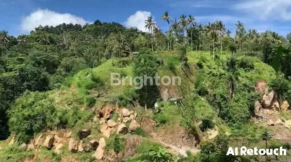 image TANAH 12,4 ARE DENGAN PEMANDANGAN LANGKA POSISI TANAH  BERADA DI ATAS BUKIT  (1)