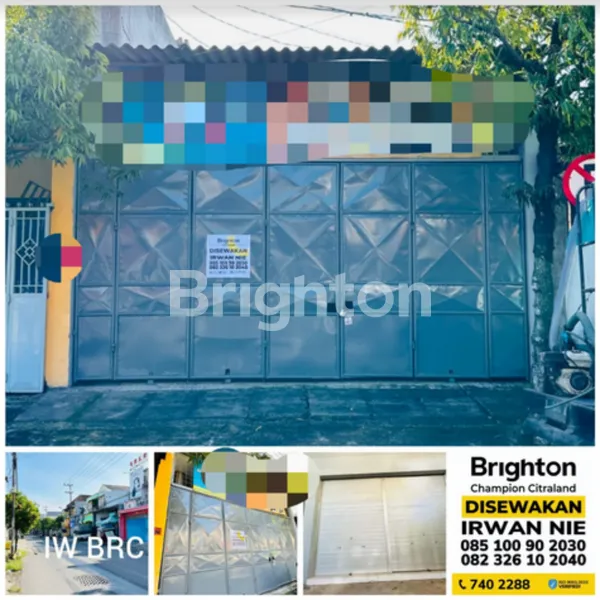 image RUKO BALONGSARI TAMA DISEWAKAN MURAH ( DARMO INDAH KE ARAH TANDES ) STRATEGIS  (3)