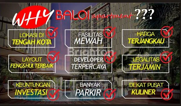 image APARTEMENT KEREN, DEKAT KEMANA - MANA DI LUBUK BAJA, LOKASI DITENGAH KOTA BATAM, BATAM CENTRE (4)