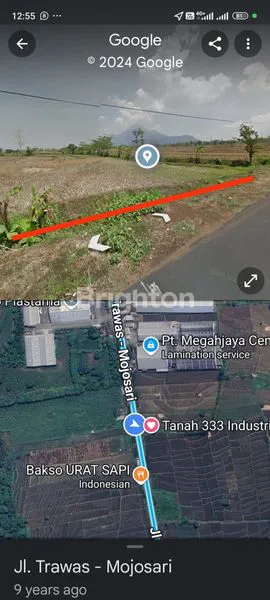 image TANAH INDUSTRI MURAH HARGA DI BAWAH PASARAN SEDIKIT URUG SIAP BANGUN COCOK UNTUK BANGUN GUDANG ATAU RUMAH DINAS DI JALAN RAYA DEKAT JL RAYA TRAWAS - MOJOSARI, MOJOKERTO (4)