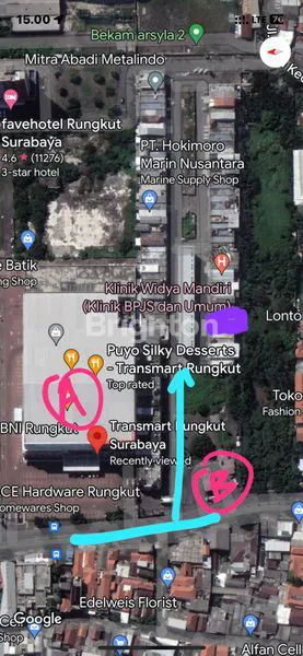 image SEWA RUKO 3LANTAI RUNGKUT (5)