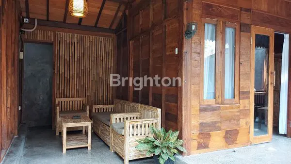 image VILLA JOGLO 3 KAMAR TIDUR DI TIBUBENENG CANGGU  (5)