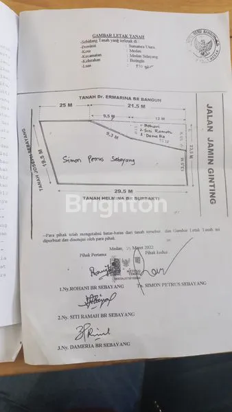 image TANAH PREMIUM 710M2 + RUMAH DI JAMIN GINTING, MEDAN SELAYANG (5)