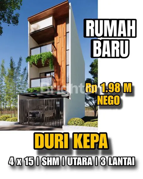 image RUMAH DURI KEPA BRAND NEW 3 LANTAI (1)